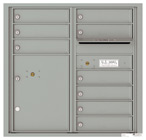 Florence 4C Mailboxes 4C08D-09 Silver Speck