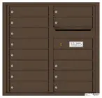 Florence 4C Mailboxes 4C08D-13 Antique Bronze