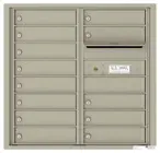 Florence 4C Mailboxes 4C08D-13 Postal Grey