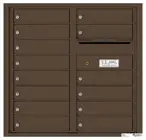 Florence 4C Mailboxes 4C08D-14 Antique Bronze