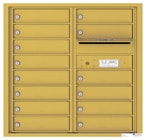 Florence 4C Mailboxes 4C08D-14 Gold Speck