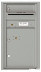 Florence 4C Mailboxes 4C08S-01 Silver Speck