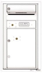 Florence 4C Mailboxes 4C08S-01 White