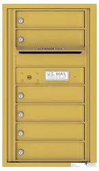 Florence 4C Mailboxes 4C08S-06 Gold Speck