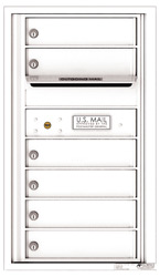 Florence 4C Mailboxes 4C08S-06 White