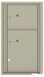 Florence 4C Mailboxes 4C08S-2P Postal Grey