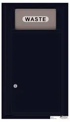 Florence 4C Mailboxes 4C08S-Bin Black