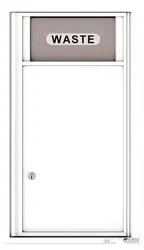 Florence 4C Mailboxes 4C08S-Bin White