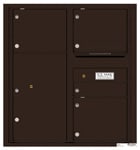 Florence 4C Mailboxes 4C09D-04 Dark Bronze