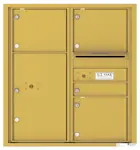 Florence 4C Mailboxes 4C09D-04 Gold Speck