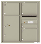 Florence 4C Mailboxes 4C09D-04 Postal Grey