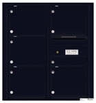 Florence 4C Mailboxes 4C09D-06 Black