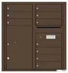 Florence 4C Mailboxes 4C09D-10 Antique Bronze