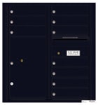 Florence 4C Mailboxes 4C09D-10 Black