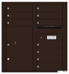 Florence 4C Mailboxes 4C09D-10 Dark Bronze