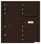 Florence 4C Mailboxes 4C09D-10 Dark Bronze