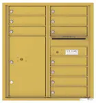 Florence 4C Mailboxes 4C09D-10 Gold Speck