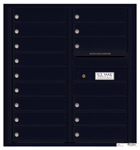 Florence 4C Mailboxes 4C09D-15 Black