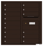 Florence 4C Mailboxes 4C09D-15 Dark Bronze