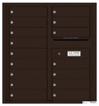 Florence 4C Mailboxes 4C09D-16 Dark Bronze