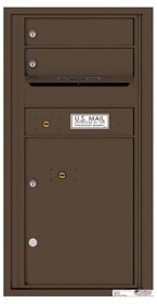 Florence 4C Mailboxes 4C09S-02 Antique Bronze