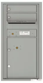 Florence 4C Mailboxes 4C09S-02 Silver Speck
