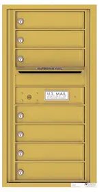 Florence 4C Mailboxes 4C09S-07 Gold Speck