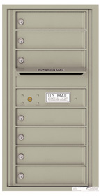 Florence 4C Mailboxes 4C09S-07 Postal Grey