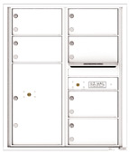 Florence 4C Mailboxes 4C10D-06 White