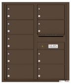 Florence 4C Mailboxes 4C10D-09 Antique Bronze