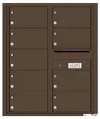 Florence 4C Mailboxes 4C10D-09 Antique Bronze