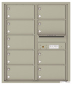 Florence 4C Mailboxes 4C10D-09 Postal Grey