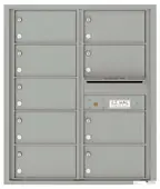 Florence 4C Mailboxes 4C10D-09 Silver Speck
