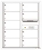 Florence 4C Mailboxes 4C10D-09 White