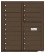 Florence 4C Mailboxes 4C10D-18 Antique Bronze