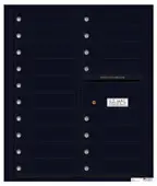 Florence 4C Mailboxes 4C10D-18 Black
