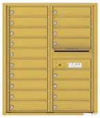 Florence 4C Mailboxes 4C10D-18 Gold Speck
