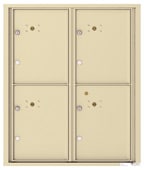 Florence 4C Mailboxes 4C10D-4P Sandstone