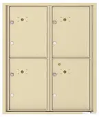 Florence 4C Mailboxes 4C10D-4P Sandstone