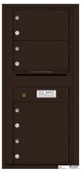 Florence 4C Mailboxes 4C10S-04 Dark Bronze