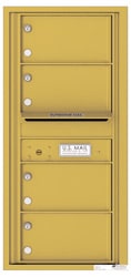 Florence 4C Mailboxes 4C10S-04 Gold Speck