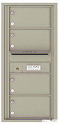 Florence 4C Mailboxes 4C10S-04 Postal Grey