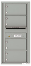 Florence 4C Mailboxes 4C10S-04 Silver Speck