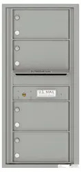 Florence 4C Mailboxes 4C10S-04 Silver Speck