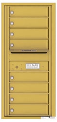 Florence 4C Mailboxes 4C10S-08 Gold Speck