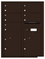 Florence 4C Mailboxes 4C11D-05 Dark Bronze