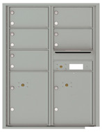 Florence 4C Mailboxes 4C11D-05 Silver Speck