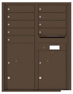 Florence 4C Mailboxes 4C11D-09 Antique Bronze