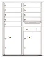 Florence 4C Mailboxes 4C11D-09 White