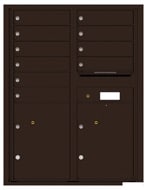 Florence 4C Mailboxes 4C11D-10 Dark Bronze